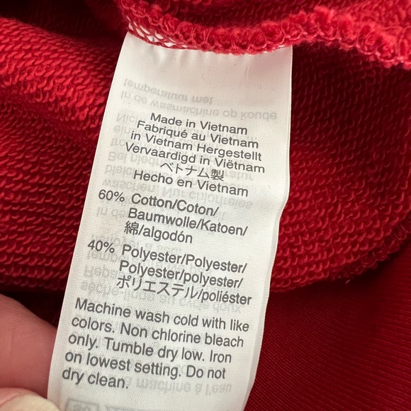 NWT Madewell Apres Ski Crewneck Pleated Sleeve Sweatshirt Sz M - Picture 7 of 7